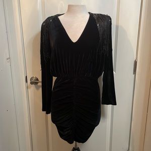 Zara Velvet Mini Dress